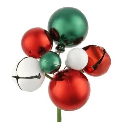 Cheapest 🎉 Red, Green & White Bells & Balls Pick by Ashland® 🎁 -Ashland Sales 10699711 2