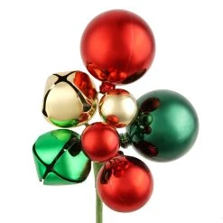 Flash Sale 😀 Red, Green & Gold Bells & Balls Pick by Ashland® 🎁 -Ashland Sales 10699715 2