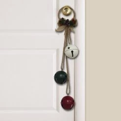 Hot Sale ⭐ 24" Red, Green and White 3 Bell Door Hanger by Ashland® 🛒 -Ashland Sales 10699740 2