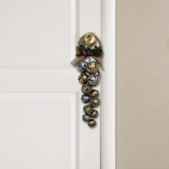 Cheap 😉 14.5" Silver and Gold Bell Bunch Door Hanger by Ashland® ⭐ -Ashland Sales 10699742 2