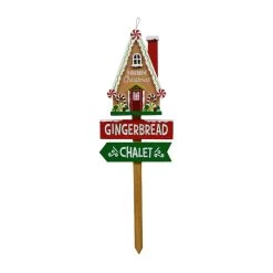 Coupon 🛒 Assorted 36" North/Gingerbread 🎄 Christmas Yard Stake by Ashland® 😍 -Ashland Sales 10699760 3