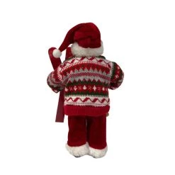 Discount ✔️ 10.5" Skiing Santa Figurine by Ashland® 🌟 -Ashland Sales 10699780 3