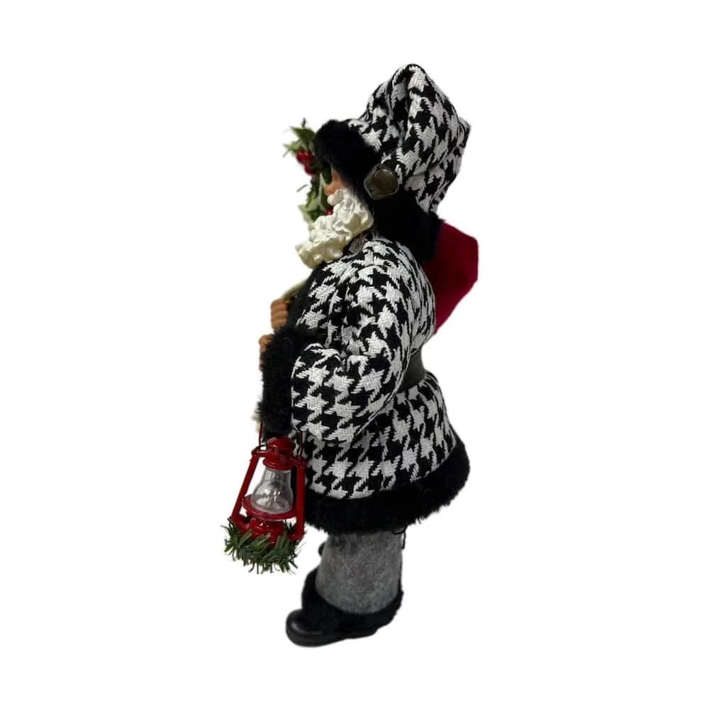 Outlet ๐ 10.5" Houndstooth Santa Figurine by Ashland® ๐งจ 4 Outlet ๐ 10.5" Houndstooth Santa Figurine by Ashland® ๐งจ - Image 2