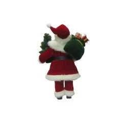 Flash Sale 🌟 16" Traditional Santa with Tree Figurine by Ashland® 😀 -Ashland Sales 10699793 3