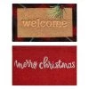 Best Pirce 🤩 Assorted Welcome & Merry 🎅 Christmas Doormat by Ashland® 🌟 -Ashland Sales 10699806 1