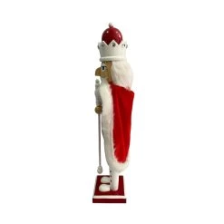 Budget ✔️ 16" Red & White Wooden Nutcracker by Ashland® 🔔 -Ashland Sales 10699828 2