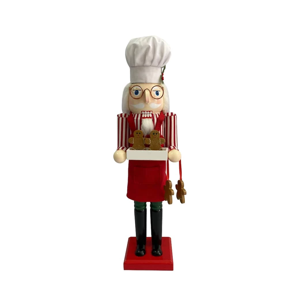 Best deal 👍 16" Baker Collectible Nutcracker by Ashland® 💯 3 Best deal 👍 16" Baker Collectible Nutcracker by Ashland® 💯