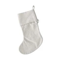 Promo 🎁 18" Snowflake Stocking With Pom Poms by Ashland® 🔥 -Ashland Sales 10699855 3