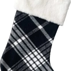 Top 10 👍 18" Black Tartan Stocking by Ashland® 😀 -Ashland Sales 10699862 2