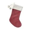 Best deal 💯 18" Red Stocking With Pom Poms by Ashland® 🛒 -Ashland Sales 10699869 1