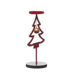 Promo 😀 14.5" Red Tree Pillar Candle Holder by Ashland® 🎁 6 Promo 😀 14.5" Red Tree Pillar Candle Holder by Ashland® 🎁 -Ashland Sales 10699911 2