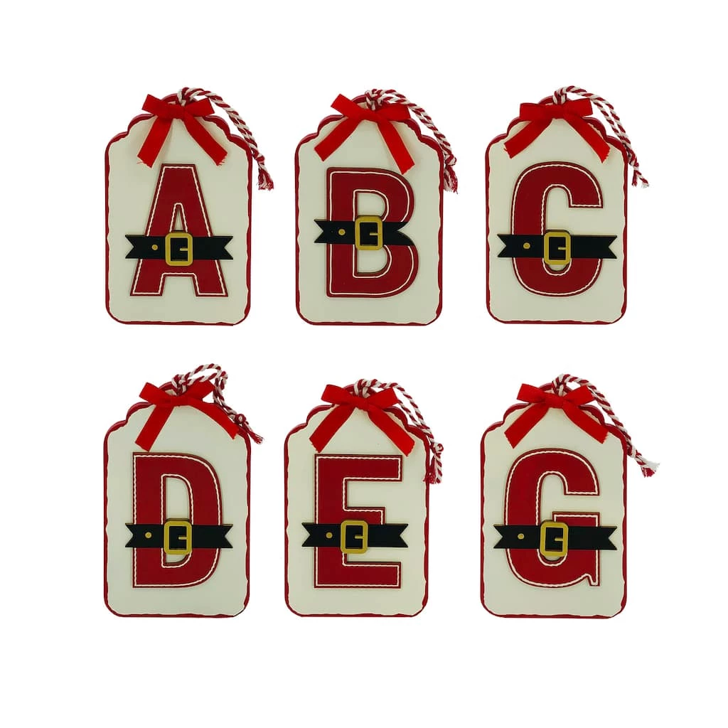 Discount 🔔 Assorted 7.5" Classic Monogram Wood Tag by Ashland® 👏 4 Discount 🔔 Assorted 7.5" Classic Monogram Wood Tag by Ashland® 👏 - Image 2