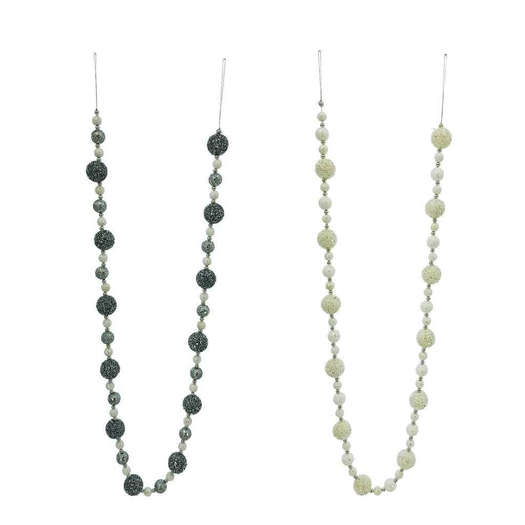 New 👏 Assorted 6ft. Glitter Ball Garland by Ashland® ✨ 3 New 👏 Assorted 6ft. Glitter Ball Garland by Ashland® ✨