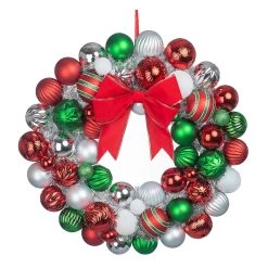 Best deal 🤩 23" Multicolored Ball Ornament Wall Wreath by Ashland® ⌛