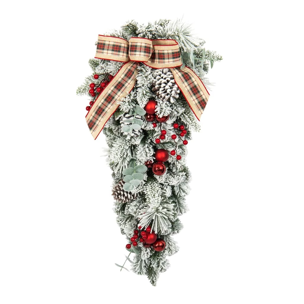 Top 10 😉 28" Pine, Eucalyptus & Berry Teardrop Swag by Ashland® 🎉 3 Top 10 😉 28" Pine, Eucalyptus & Berry Teardrop Swag by Ashland® 🎉