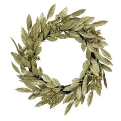 Brand new β€οΈ 24" Champagne Leaves & Berries Wreath by Ashland® π