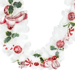 Flash Sale 🧨 72" Berry 🍬 Candy Snowflake Garland by Ashland® 💯 -Ashland Sales 10700055 2