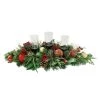 Cheapest 🔔 32" Red & Green Pine Candle Holder Arrangement with Ornaments by Ashland® 🔔 -Ashland Sales 10700072 1