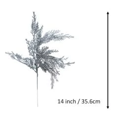 Buy 👏 Silver Glitter Cedar Pick by Ashland® 🧨 -Ashland Sales 10700103 3