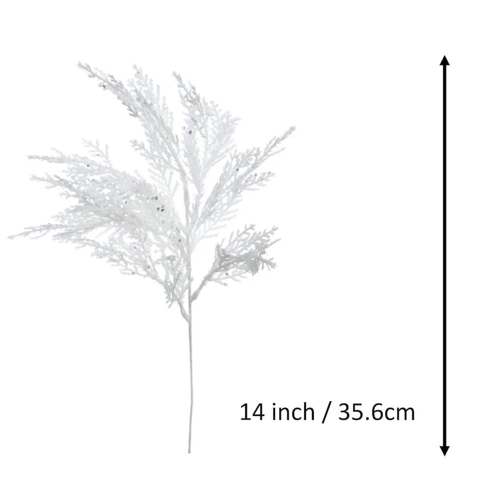 Wholesale ๐งจ White Glitter Cedar Pick by Ashland® ๐ 5 Wholesale ๐งจ White Glitter Cedar Pick by Ashland® ๐ - Image 3