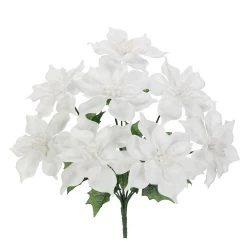 Flash Sale 🎉 White Poinsettia Bush by Ashland® 🥰 -Ashland Sales 10700138 2