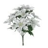 Brand new 🎁 Silver Poinsettia Bush by Ashland® 💯 -Ashland Sales 10700139 1