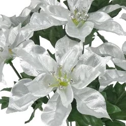 Brand new 🎁 Silver Poinsettia Bush by Ashland® 💯 5 Brand new 🎁 Silver Poinsettia Bush by Ashland® 💯 -Ashland Sales 10700139 2