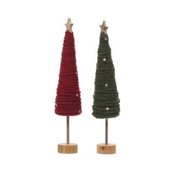 New 🥰 Assorted 18.5" Wool Tabletop Tree by Ashland® 😀 -Ashland Sales 10700236 2