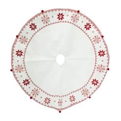 Best Sale 😀 48" Fair Isle Tree 👗 Skirt by Ashland® 🥰