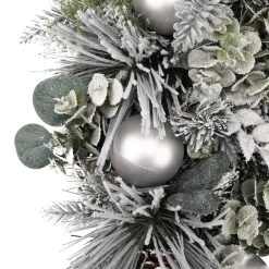 Buy 🔥 24" Flocked Pine & Ornament Teardrop Swag by Ashland® 🌟 5 Buy 🔥 24" Flocked Pine & Ornament Teardrop Swag by Ashland® 🌟 -Ashland Sales 10700418 2