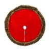 Best reviews of 🔥 48" Red Cable Knit Tree 👗 Skirt with Faux Fur Trim by Ashland® ⌛ -Ashland Sales 10700437 1