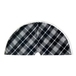 Best Sale 🛒 48" Black Tartan Tree 👗 Skirt by Ashland® ❤️ -Ashland Sales 10700440 2