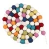 Brand new 🤩 6ft. Bright Multicolor Felt Pom Pom Garland by Ashland® 😀 -Ashland Sales 10700465 1