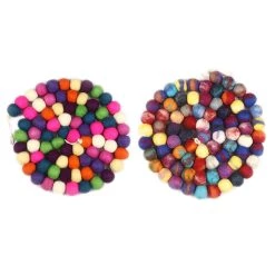 Budget 🔔 Assorted 6ft. Multicolor Felt Pom Pom Garland by Ashland® 🛒 -Ashland Sales 10700484 2