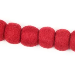 Flash Sale 🎉 6ft. Red Felt Pom Pom Garland by Ashland® 🧨 -Ashland Sales 10700511 2