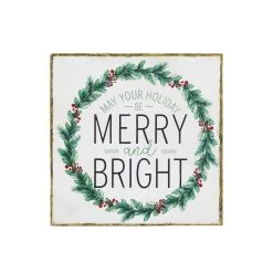 Best Pirce 😀 Assorted 7" ❄ Christmas Tabletop Sign by Ashland® 💯 -Ashland Sales 10700678 3