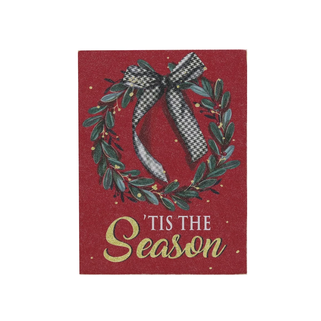Top 10 💯 7.8" Tis the Season Tabletop Sign by Ashland® 😍 3 Top 10 💯 7.8" Tis the Season Tabletop Sign by Ashland® 😍