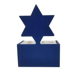 Discount 🌟 8.5" Star of David Tabletop Hanukkah Countdown by Ashland® 🌟 -Ashland Sales 10700682 3