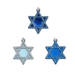 Deals 🥰 Assorted 3" Star of David Plastic Ornaments by Ashland® 🧨 -Ashland Sales 10700689 5