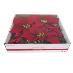 Brand new 😀 Red Poinsettia Accents by Ashland® 🌟 -Ashland Sales 10700750 4
