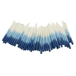 Outlet 👍 Blue & White Ombre Hanukkah Candles by Ashland®, 45ct. 🔔 7 Outlet 👍 Blue & White Ombre Hanukkah Candles by Ashland®, 45ct. 🔔 -Ashland Sales 10700782 3