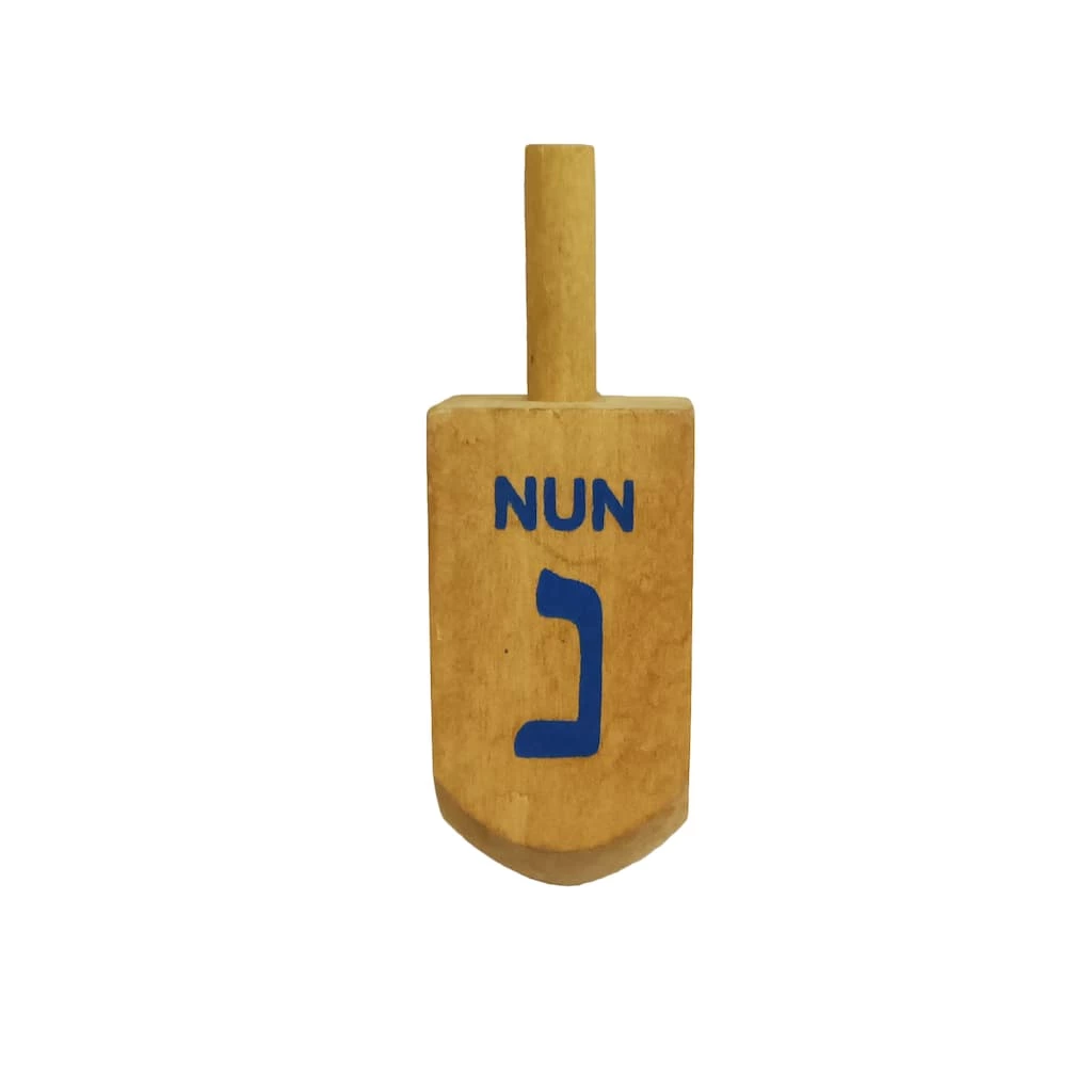 Budget ❤️ 5'' Hanukkah Wood Dreidel, 2ct. by Ashland® ✔️ 5 Budget ❤️ 5'' Hanukkah Wood Dreidel, 2ct. by Ashland® ✔️ - Image 3