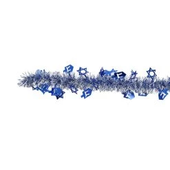Best Pirce 👏 Assorted 12ft. Hanukkah Tinsel Garland by Ashland® 😍 -Ashland Sales 10700792 3