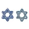 Budget 🌟 Assorted 18" Star of David Tinsel Decoration by Ashland® 😉 -Ashland Sales 10700797 1