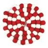 Coupon ❤️ 6ft. Red & White Felt Pom Pom Garland by Ashland® 🛒 -Ashland Sales 10700807 1