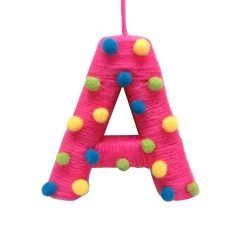 Best Sale 🎉 Assorted Yarn Letter Ornament by Ashland® ⭐ -Ashland Sales 10700825 3