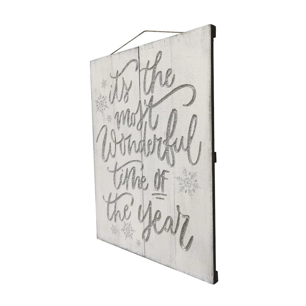 Cheapest β€οΈ Most Wonderful Time of the Year Wood Plank Wall Sign by Ashland® π 4 Cheapest β€οΈ Most Wonderful Time of the Year Wood Plank Wall Sign by Ashland® π - Image 2