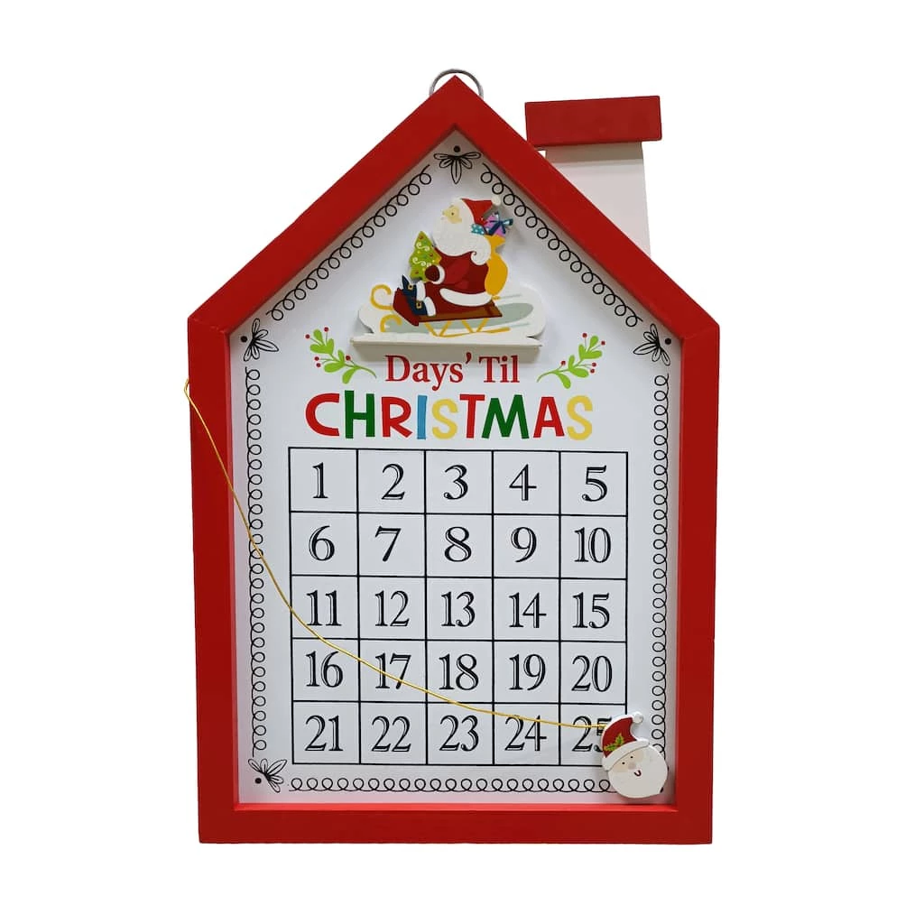 Promo 🥰 18'' House ❄ Christmas Countdown Wall Calendar by Ashland® 🤩 3 Promo 🥰 18'' House ❄ Christmas Countdown Wall Calendar by Ashland® 🤩