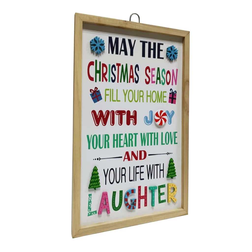 Promo 🎉 Life with Laughter ❄ Christmas Wall Sign by Ashland® 😀 4 Promo 🎉 Life with Laughter ❄ Christmas Wall Sign by Ashland® 😀 - Image 2