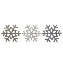 Promo 🎉 Assorted 7" Snowflake Tabletop Accent by Ashland® 🧨